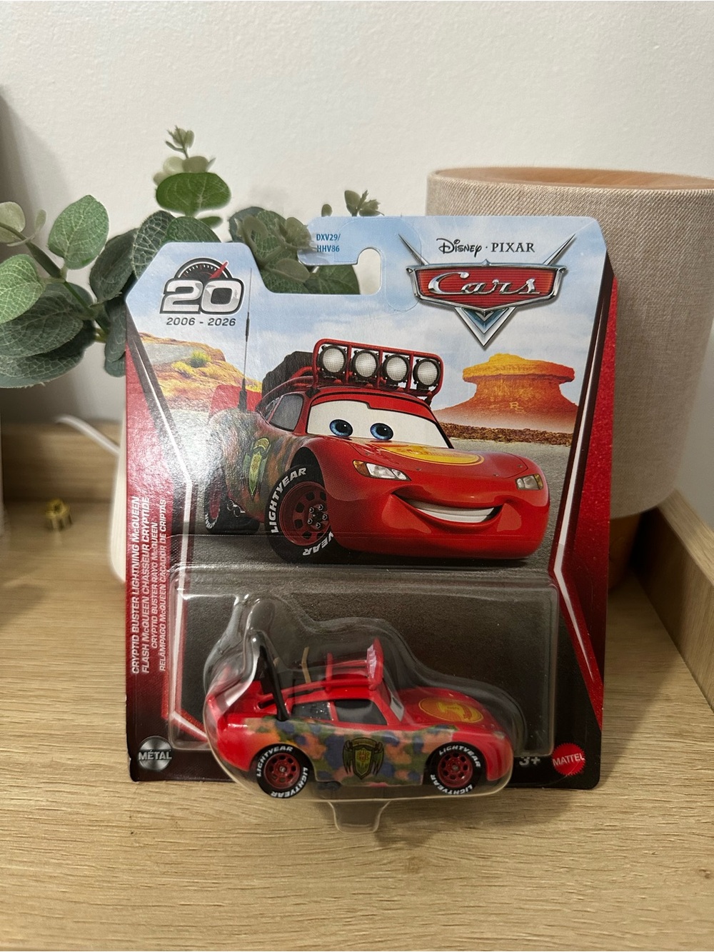 Disney Cars Crypto Lightning McQueen 20th Anniversary Die-Cast